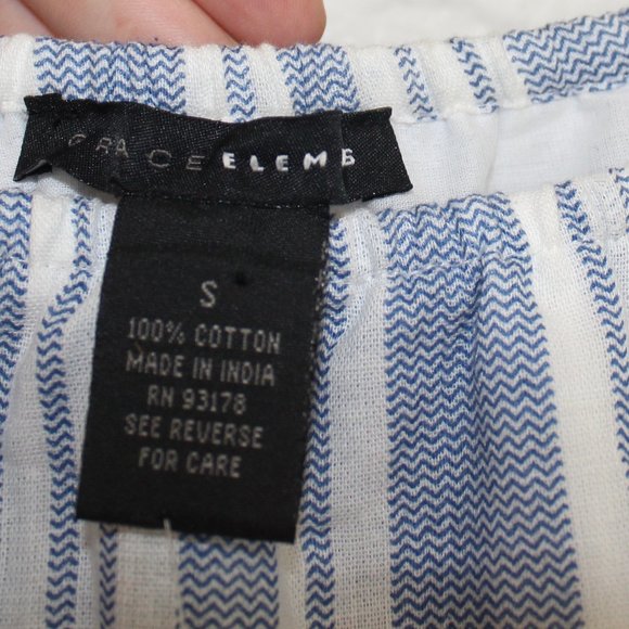 NWT Grace Elements Macy cotton midi ruffled dress - Picture 6 of 9